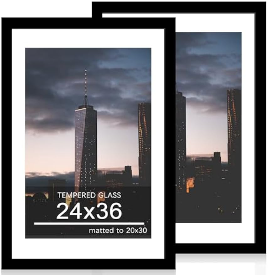Wooden 24x36 Wall Poster Picture Frames
