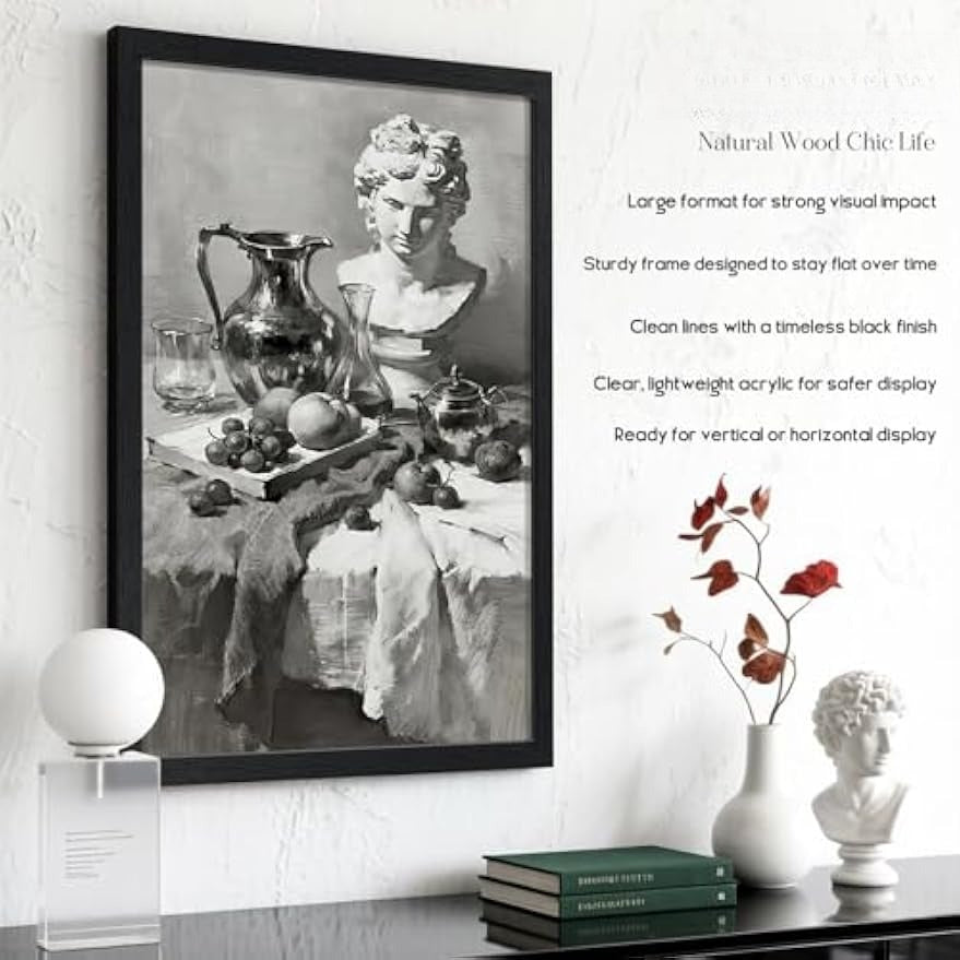 Black 24x36 Wall Gallery Picture Frames