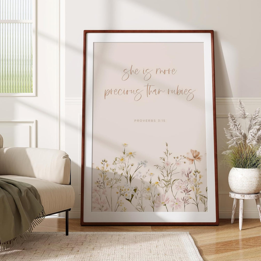 Solid‑Wood 27x40 Wall Picture Display Frame