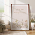 Solid‑Wood 27x40 Wall Picture Display Frame